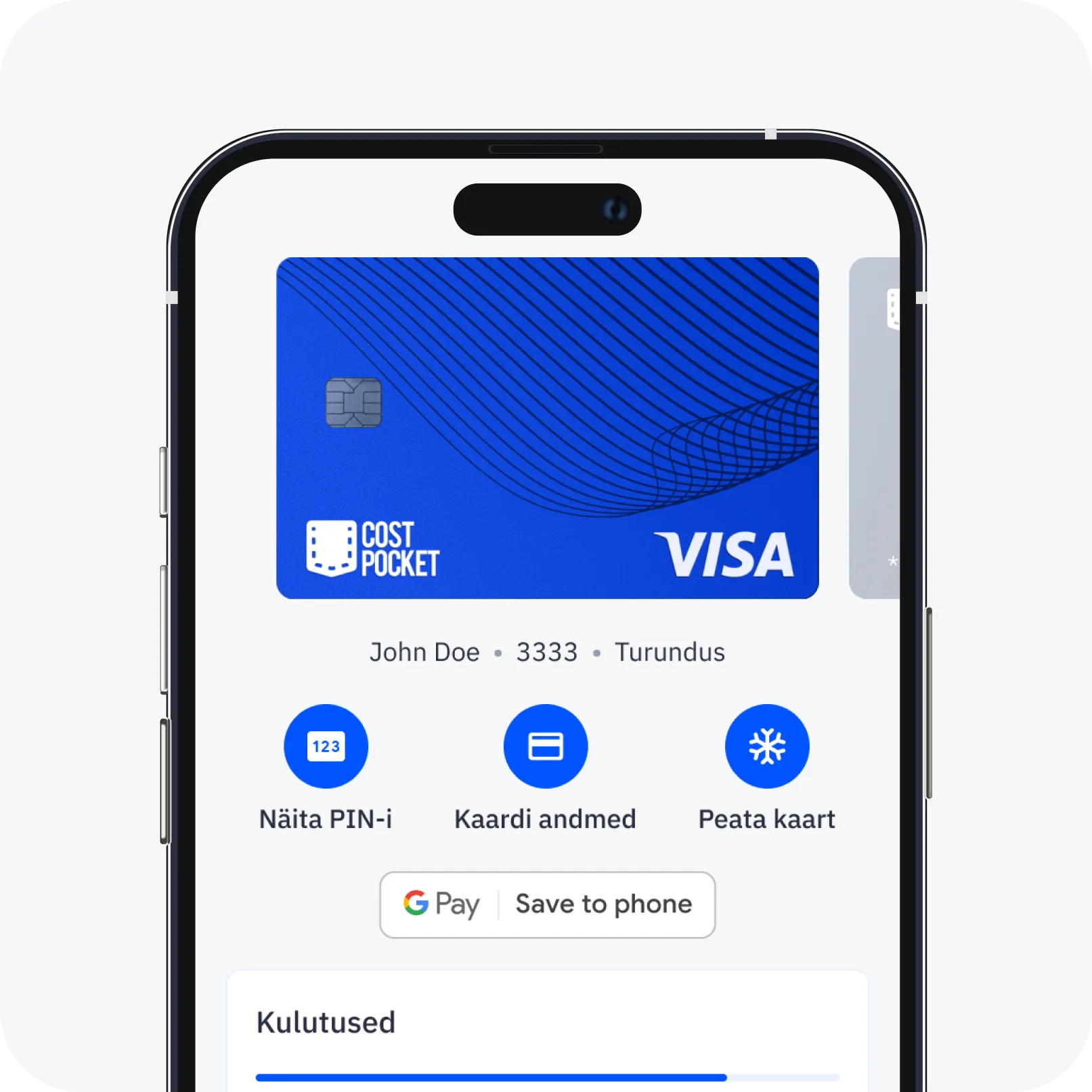 CostPocket Company Cards