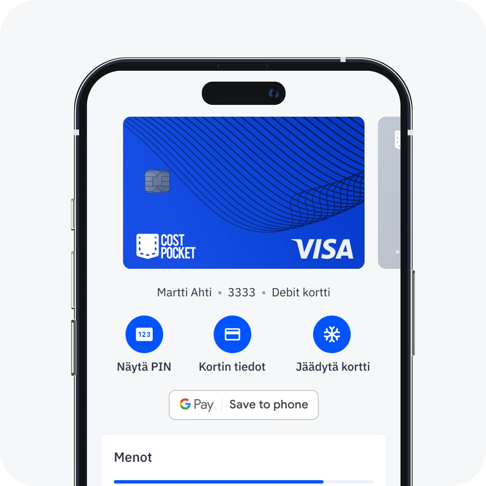 CostPocket Company Cards