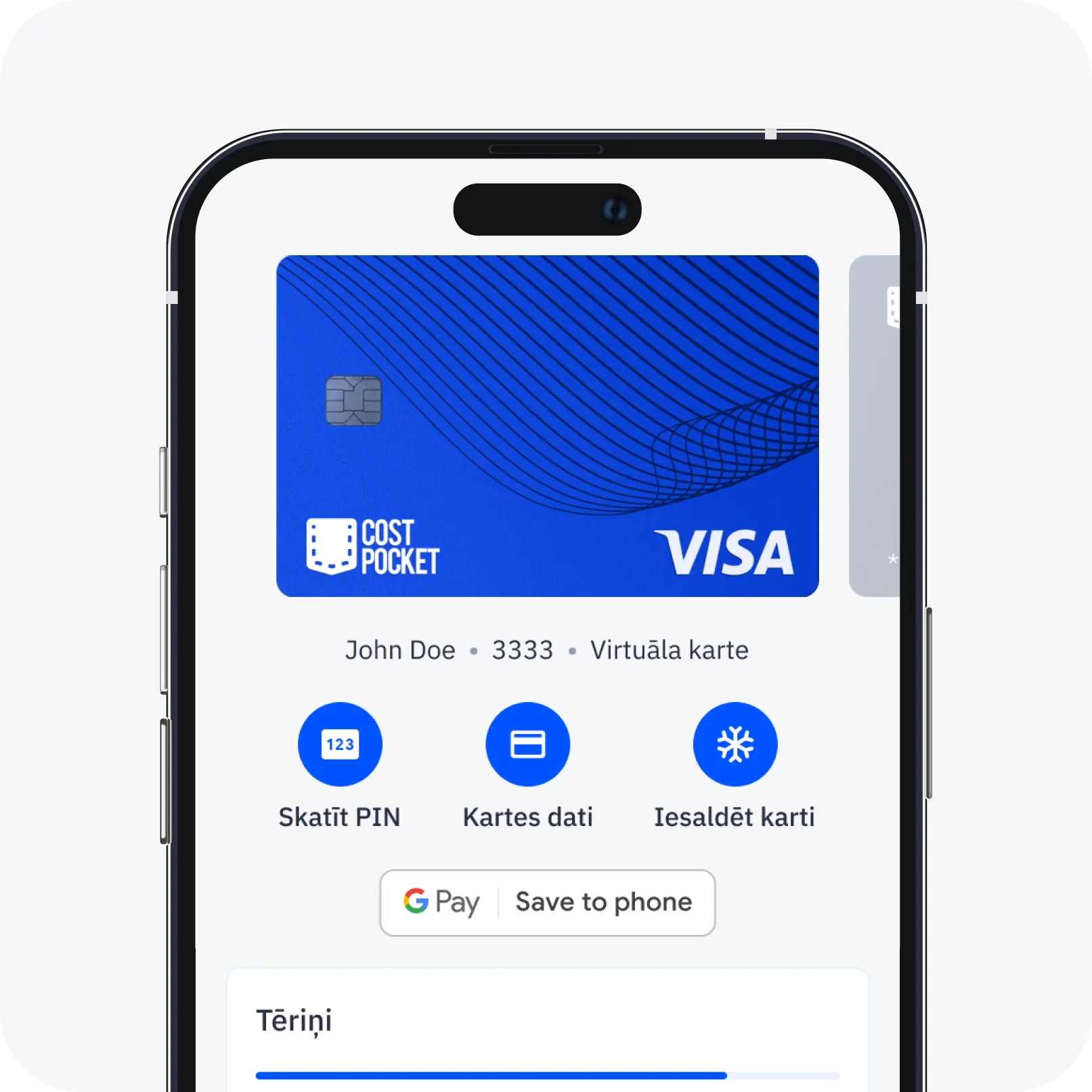 CostPocket Company Cards