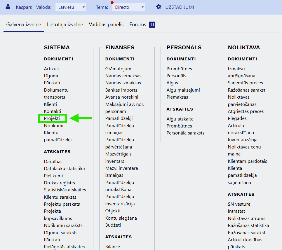 Directo Projekti Directo Projekti