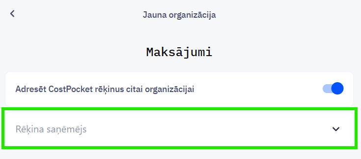 Atlasīt uzņēmumu no saraksta