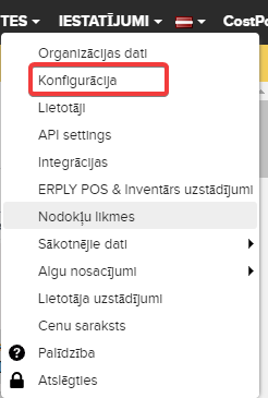 ERPLY Books e-pasta meklēšana caur 